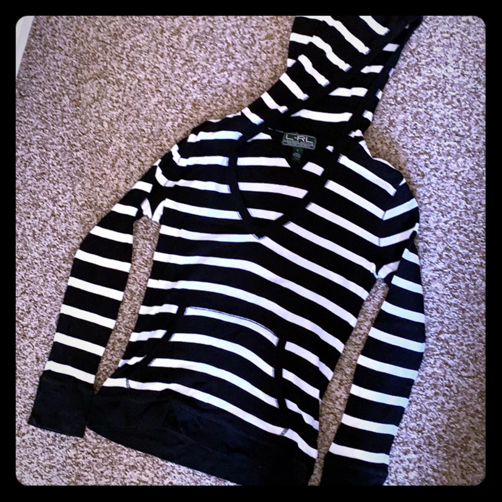 Lauren Ralph Lauren Thermal striped sweater